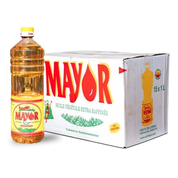 Mayor Groundnut Oil – 1 Litre Sealed Bottle (Refined & Packaged)